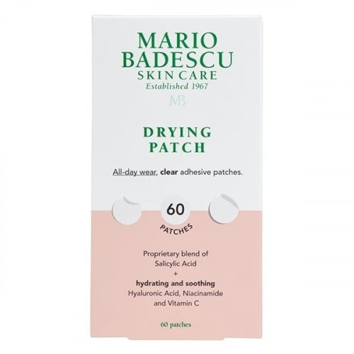 Mario Badescu Drying Patch Permatomi pleistriukai nuo spuogų 60vnt.