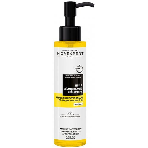 Novexpert Cleansing Oil with 5 Omegas Valomasis aliejus veidui 150ml