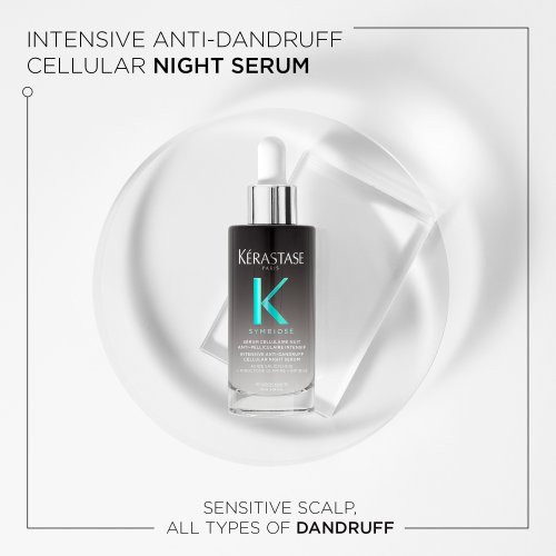 Kérastase Symbiose Sérum Cellulaire Nuit Anti-Pelliculaire Intensif Intensyvus atkuriamasis naktinis serumas nuo pleiskanų 90ml