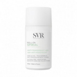 SVR Spirial Roll-on Rutulinis antiperspirantas nuo vidutinio arba intensyvaus prakaitavimo 50ml