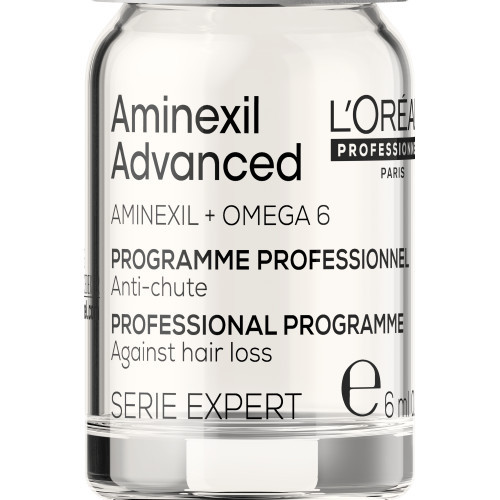 L'Oréal Professionnel Aminexil Advanced Anti-Hair Loss Activator Programme Dvigubo poveikio programa nuo plaukų slinkimo 10x6ml