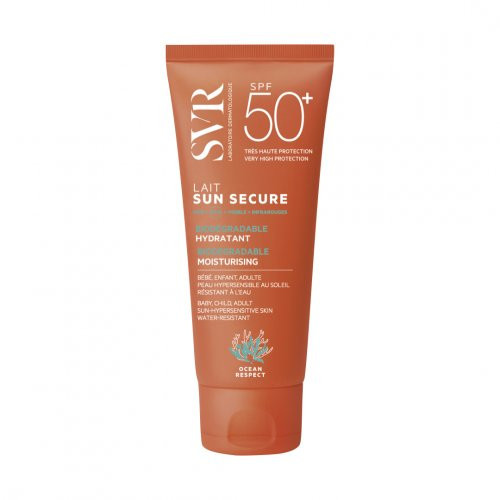 SVR Sun Secure Lait SPF50+ Drėkinamasis pienelis nuo saulės 100ml