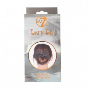 W7 Cosmetics Twist 'N' Twirl Bun Shaper Plaukų priemonė kuodui surišti Black