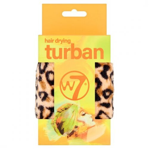 W7 Cosmetics Hair Drying Turbans Turbanas plaukams Nude Pink