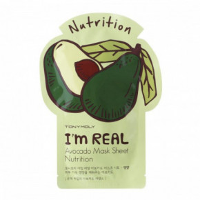 TONYMOLY I'm Real Avocado Sheet Mask Kangasmask 21ml