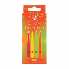 W7 Cosmetics Glow Getter Neon Tweezer Kit Kit