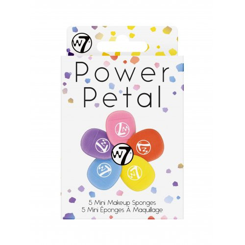 W7 Cosmetics Power Petal Mini Finger Makeup Sponge Set Mini makiažo kempinėlės Rinkinys