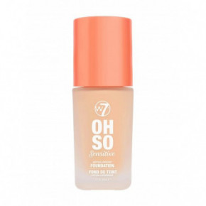 W7 Cosmetics Oh So Sensitive Foundation Hipoalerginis makiažo pagrindas 30ml