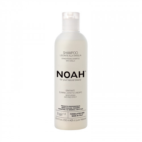 Noah 1.8 Straightening Shampoo With Vanilla Tiesinamasis šampūnas 250ml