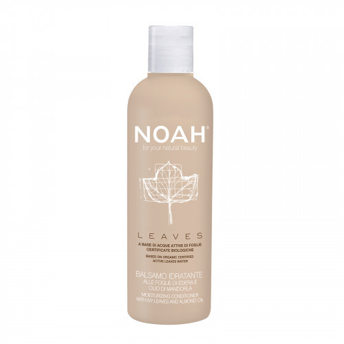 Noah LEAVES Moisturizing Conditioner Drėkinantis kondicionierius su gebenės lapais ir migdolų aliejumi 200ml