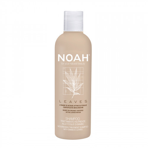 Noah LEAVES Nourishing Shampoo With Bamboo Leaves Maitinamasis šampūnas su bambuko lapais 200ml