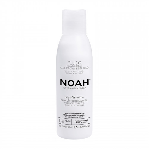 Noah 5.13. Curl Reviving Fluid Garbanų fluidas su ryžių proteinu 125ml