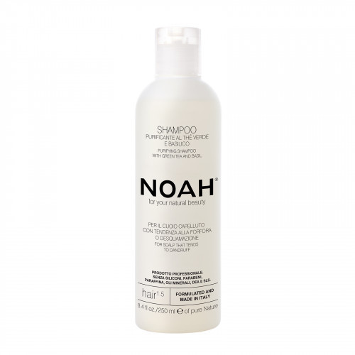 Noah Purifying Shampoo With Green Tea Šampūnas nuo pleiskanų 250ml