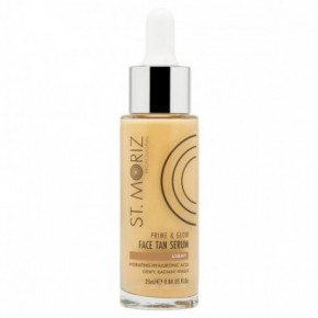 St. Moriz Prime & Glow Face Tan Serum Savaiminio įdegio veido serumas 25ml