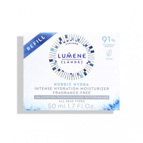 Lumene Nordic Hydra [Lähde] Intense Hydration Moisturizer Fragrance-Free Drėkinamasis veido kremas be kvapiklių 50ml