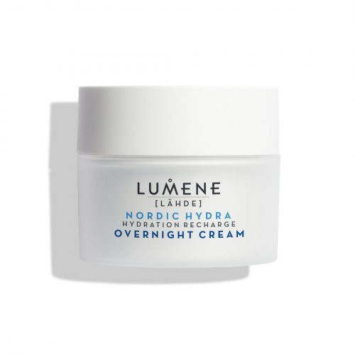 Lumene Nordic Hydra [Lähde] Hydration Recharge Overnight Cream Drėkinamasis naktinis veido kremas 50ml