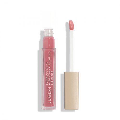 Lumene Luminous Shine Hydrating & Plumping Lip Gloss Lūpų blizgis 1 Pale Honey