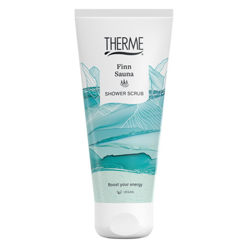 Therme Finn Sauna Fresh Shower Scrub Gaivinantis kūno šveitiklis 200ml