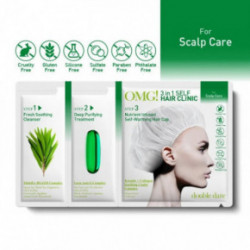OMG 3 in 1 Self Hair Clinic For Scalp Care Trijų žingsnių plaukų ir galvos odos procedūra Rinkinys