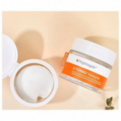 Nightingale Derma C-Toning Peeling Pad Padeliai skaistinantys ir tonizuojantys veido odą 60vnt.