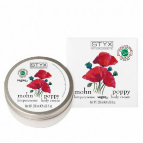 Styx Mohn Poppy Body Cream Kūno kremas su aguonomis 200ml