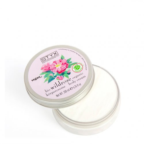 Styx Bio Wildrose Organic Body Cream Laukinių rožių kūno kremas 200ml