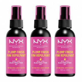 NYX Professional Makeup Plump Finish Setting Spray Makiažo fiksatorių rinkinys