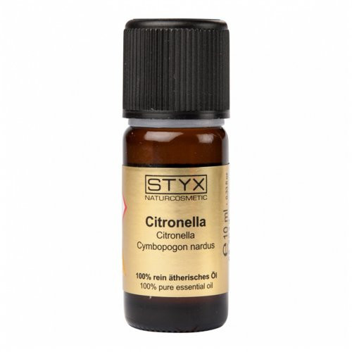 Styx Citronella Pure Essential Oil Kvapniųjų citrinžolių eterinis aliejus 10ml