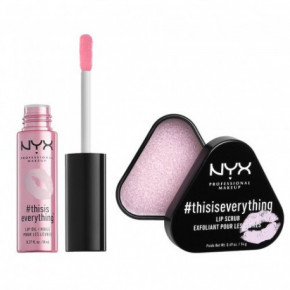 NYX Professional Makeup Lip Gloss and Scrub Set Lūpų blizgio ir šveitiklio rinkinys