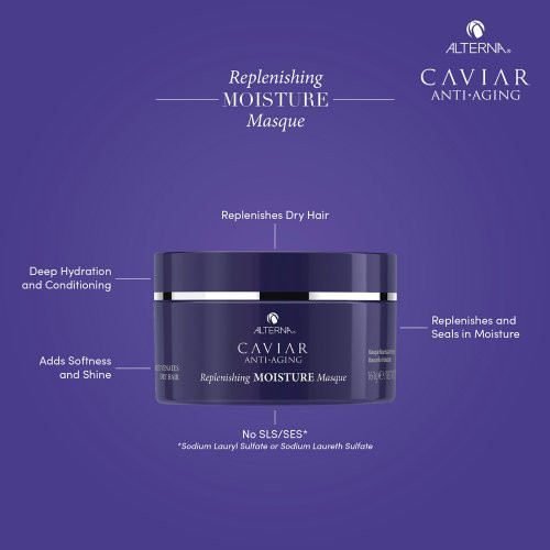 Alterna Caviar Replenishing Moisture Masque Intensyviai drėkinanti kaukė 161g