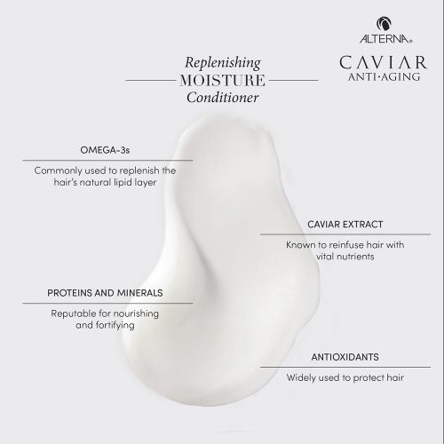 Alterna Caviar Moisture Drėkinantis kondicionierius su jūros šilku 250ml