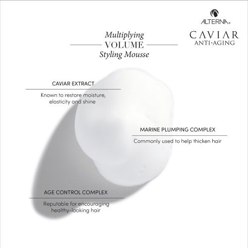 Alterna Caviar Multiplying Volume Styling Mousse Apimties ir tankumo suteikiančios plaukų putos 232g