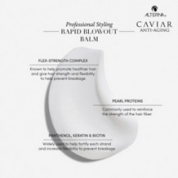 Alterna Caviar Rapid Blowout Balm Plaukus glotninantis kremas su apsauga nuo karščio 147ml