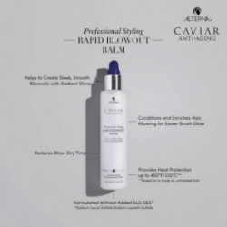 Alterna Caviar Rapid Blowout Balm Plaukus glotninantis kremas su apsauga nuo karščio 147ml