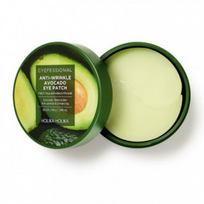 Holika Holika Eyefessional Anti-Wrinkle Avocado Eye Patch Priešraukšliniai paakių padeliai 60 vnt.