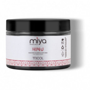 Miya Hinu Clay Sebum Mask Natūrali plaukų kaukė reguliuojanti sebumo išsiskyrimą 150ml