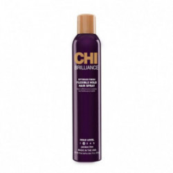 CHI Deep Brilliance Flexible Hold Hair Spray Lanksčios fiksacijos plaukų lakas su alyvuogių ir Monoi aliejais 284g