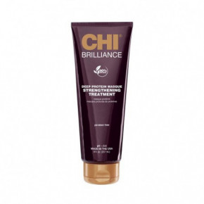 CHI Deep Brilliance Deep Protein Masque Stiprinamoji proteinų kaukė su alyvuogių ir Monoi aliejais 237ml