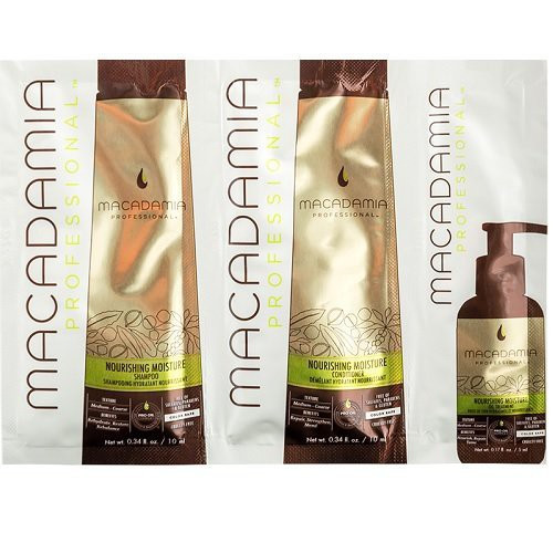 Macadamia Natural Oil Nourishing Moisture Mėginukų rinkinys