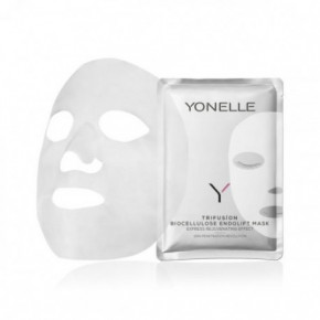 Yonelle Trifusion Biocellulose Endolift Mask Intensiivselt pringiks muutev ja sära andev lehtmask 1 unit