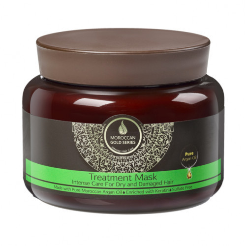 Moroccan Gold Series Treatment Mask Drėkinamoji kaukė plaukams 250ml