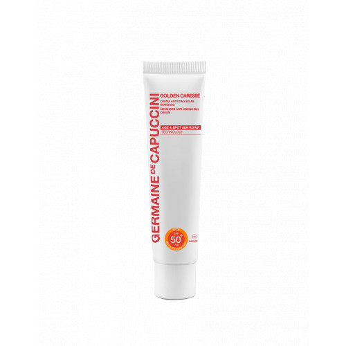 Germaine de Capuccini Golden Caresse Anti- Aging Sun Cream Apsauginis kremas nuo saulės brandžiai odai SPF 50 10ml