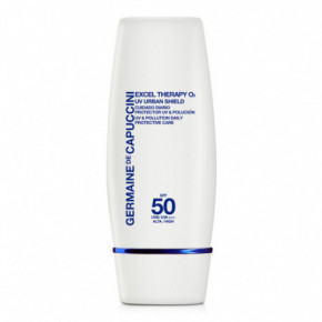 Germaine de Capuccini Excel Therapy O2 UV Urban Shield Pollution Daily Protective Care SPF50 Aizsarglīdzeklis pret UV stariem un piesārņojumu 30ml