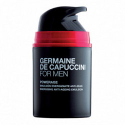 Germaine de Capuccini For Men Powerage Gaivinanti ir energizuojanti emulsija veido odai 50ml