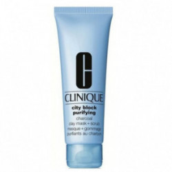 Clinique City Block Purifying Charcoal Clay Mask + Scrub Valomoji veido kaukė + šveitiklis 100ml