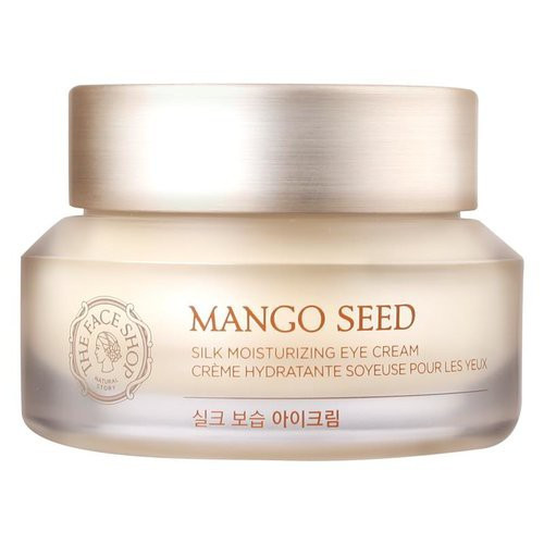 The Face Shop Mango Seed Silk Moisturizing Eye Cream Paakių kremas su mango sėklų ekstraktu 30ml