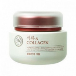 The Face Shop Pomegranate And Collagen Volume Lifting Cream Veido kremas su kolagenu ir granatomis 100ml