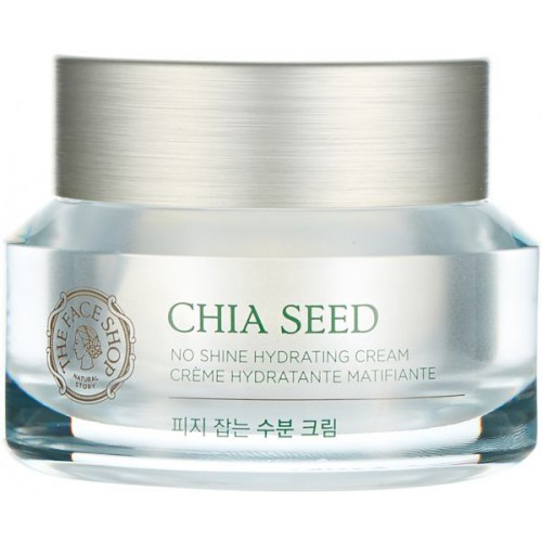 The Face Shop Chia Seed No Shine Hydrating Drėkinamasis veido kremas su Chia sėklų ekstraktu 50ml