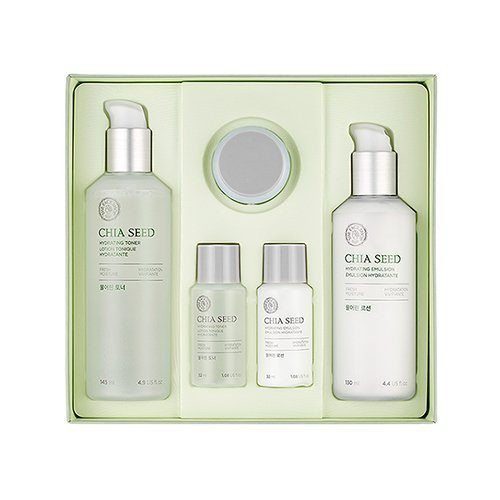 The Face Shop Chia Seed Special Skincare Set Veido priežiūros rinkinys su Chia sėklomis