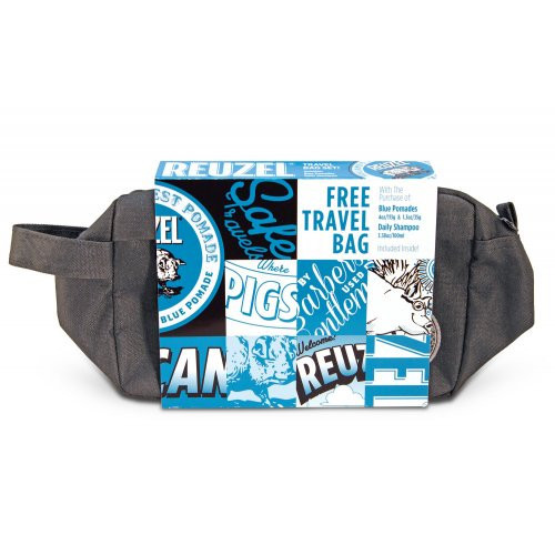 Reuzel Blue Holiday Travel Bag Rinkinys vyrams